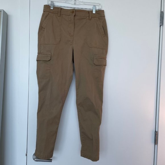Talbots Khaki Cargo Pants (10) - Picture 2 of 8
